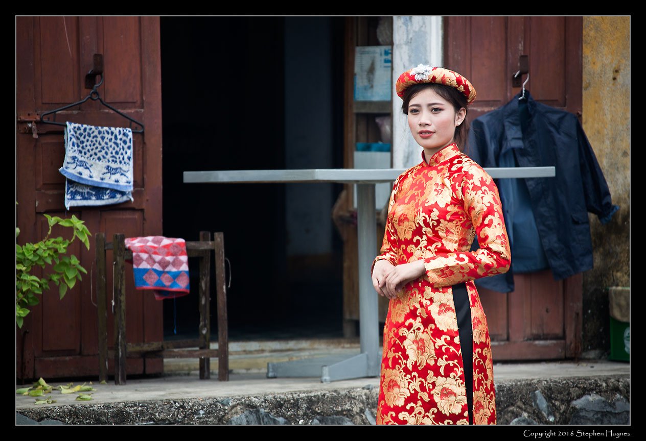 Hoi An, Vietnam --
Model.