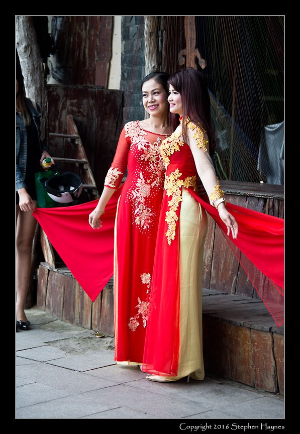 Nha Trang, Vietnam --
Another photograph of someone else's photographic subjects.
