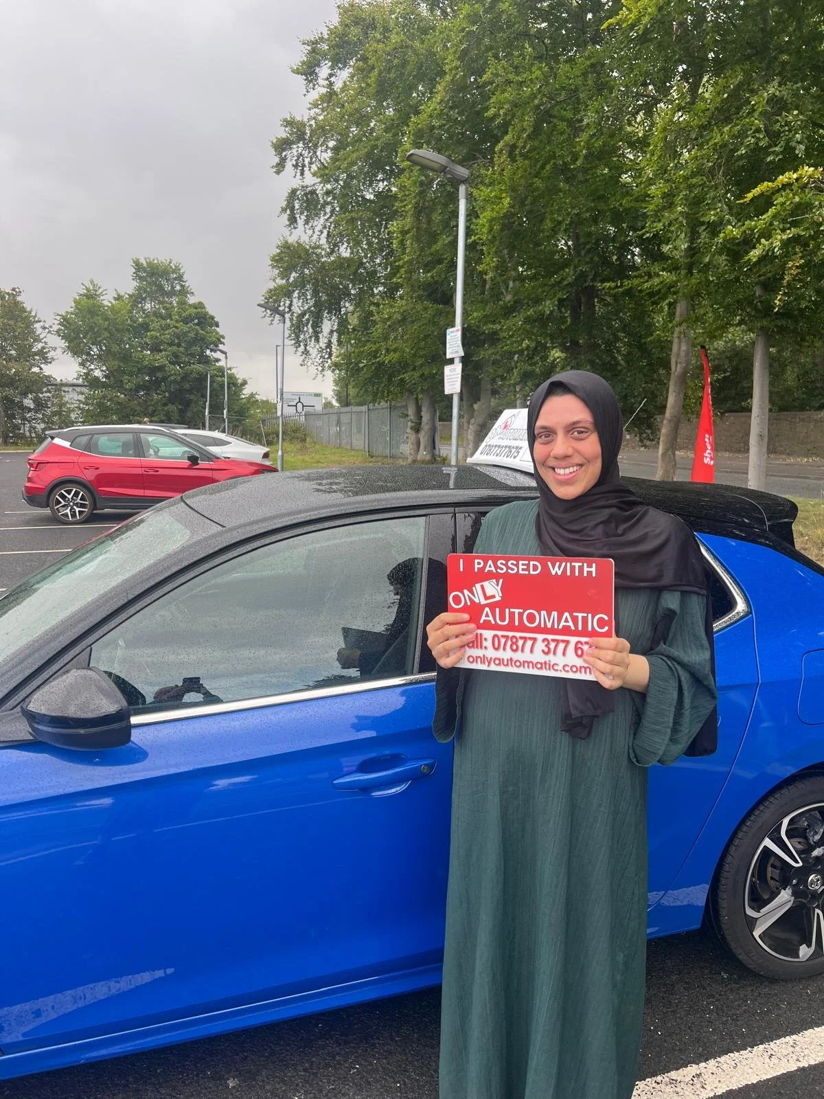 Abeda passes her Part 2 Instructor Exam