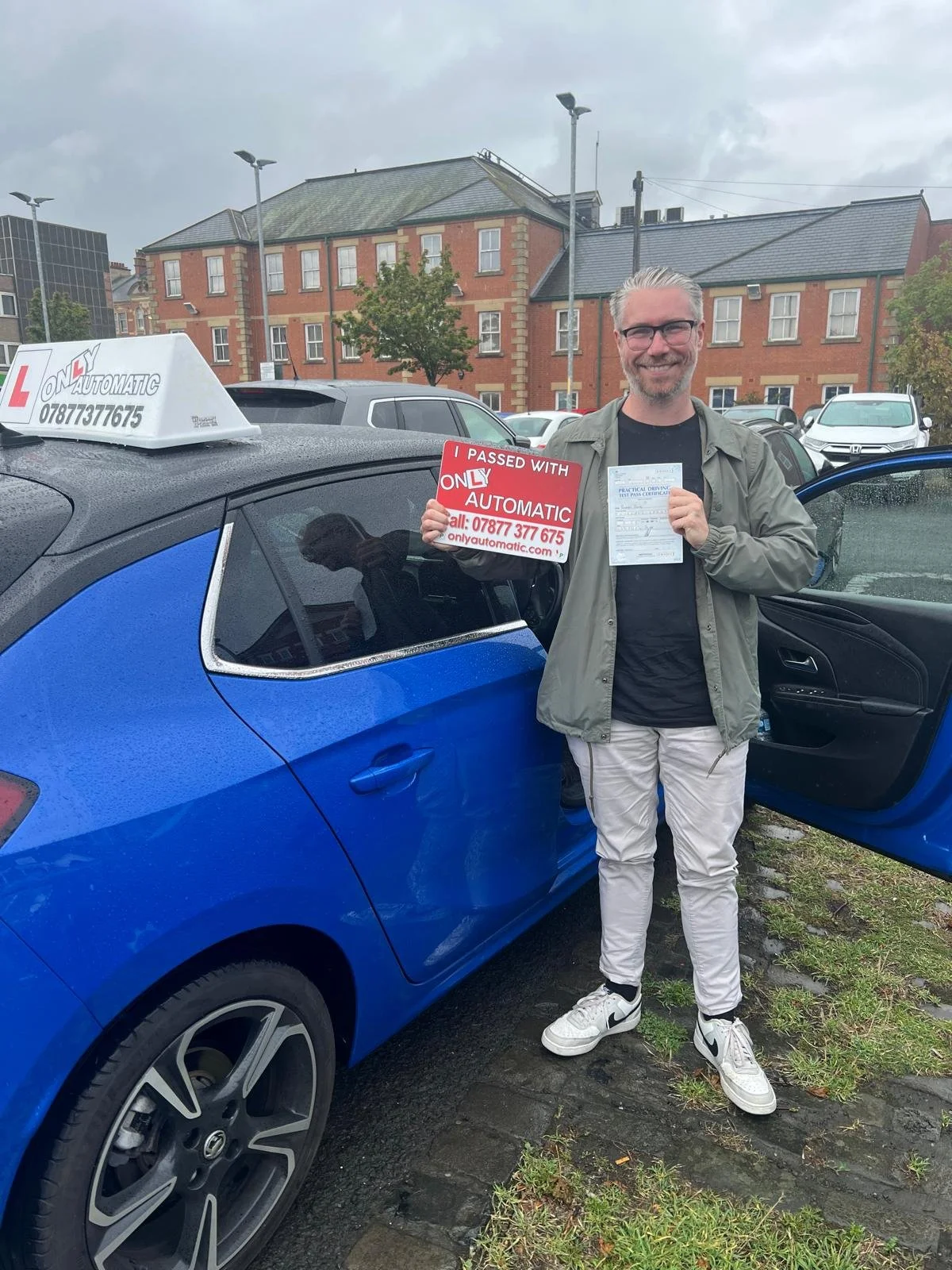 Another Pass for Mandy. This Time at Blyth Driving Test Centre!