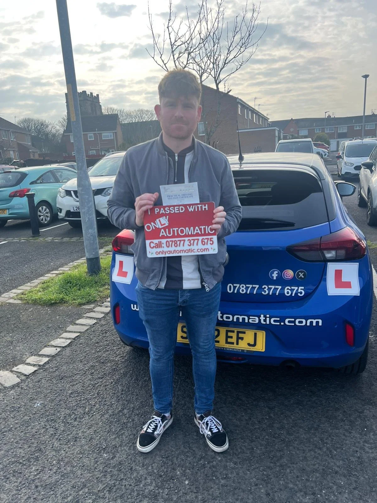 BIG CONGRATULATIONS TO AARON!