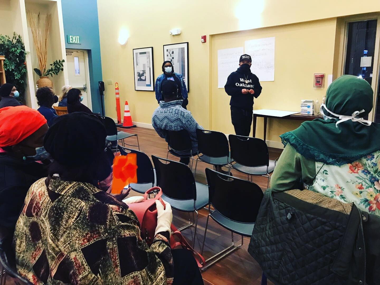🏡 Tenant meetings and advocacy is a critical component towards housing stability.⁣
⁣
We are extremely proud of our community for their continued exercising of their agency and collaboration with our team and property management at our sites! 🏠 #man