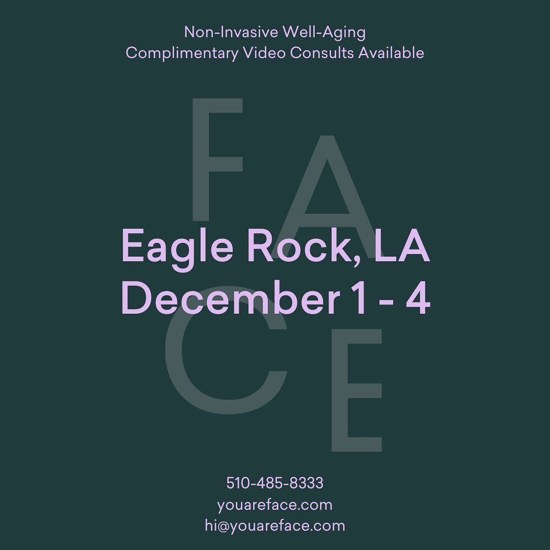 Woot woot! I will be cruising down to L.A. from 12/1-12/4! 🎉 

In addition to facial and body treatments, I will also be offering Neurofeedback Brain Training! 🧠🚂 

Head to the link in bio to snag your appointment!

💋💋💋

#losangelesbeauty #lask