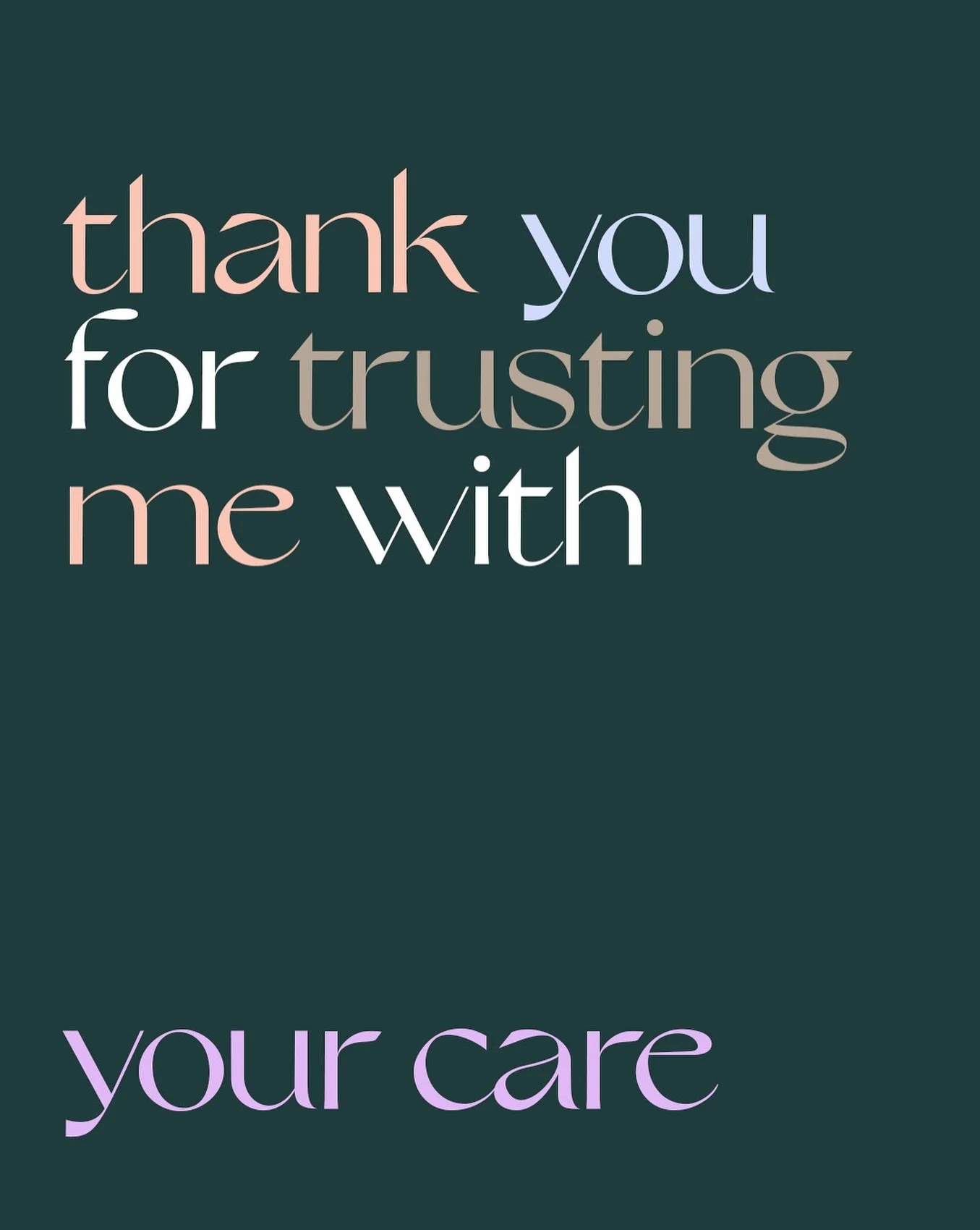 If you are my patient, you have heard me say it! It&rsquo;s everything. 🙏 #thankyoufortrustingmewithyourcare