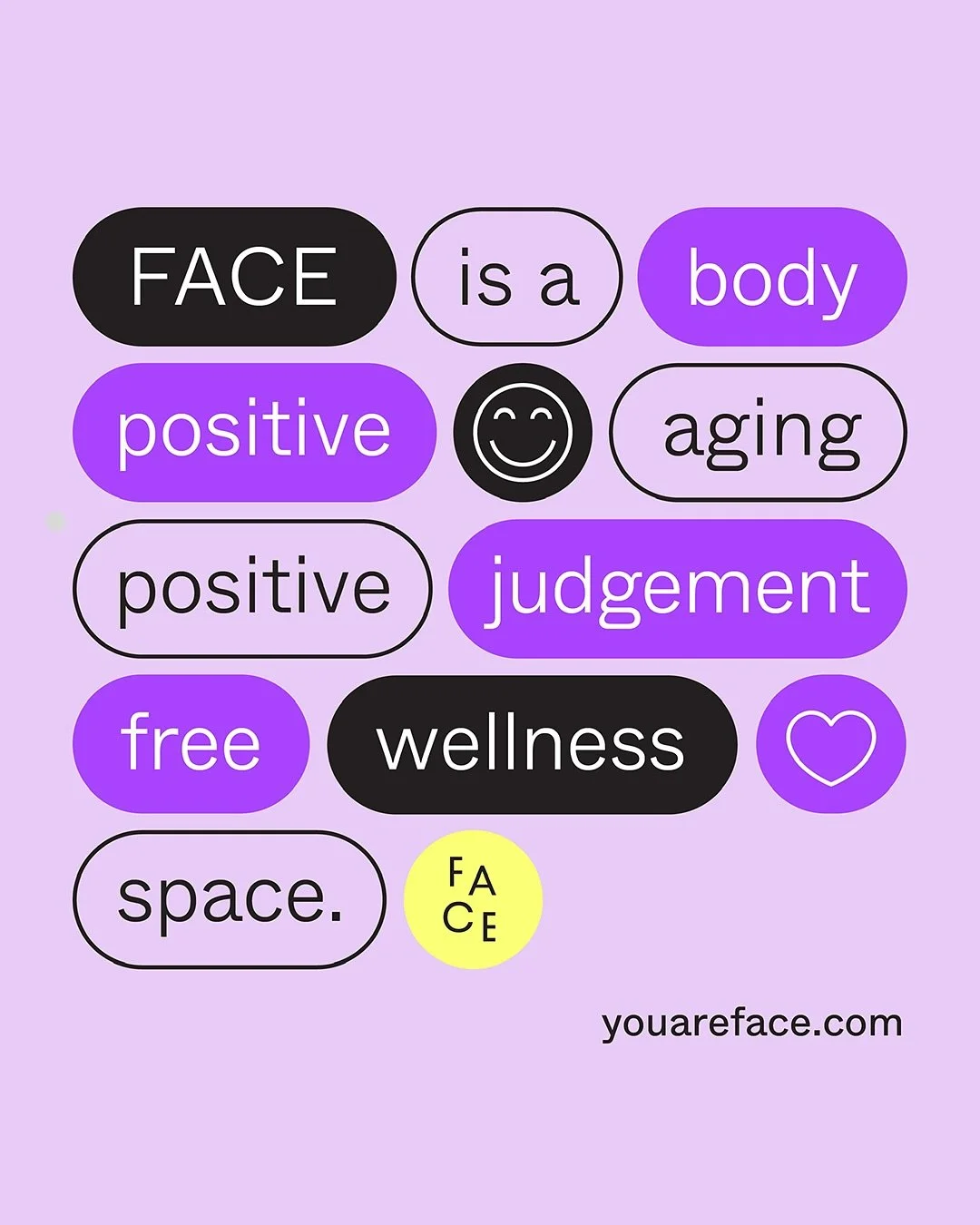 FACE is a new gen of med spa!!! FACE is all about creating a body-positive, aging-positive, and judgment-free wellness space. We proudly offer non-invasive skin treatments and ethically sourced products to help you feel vibrant and confident at every