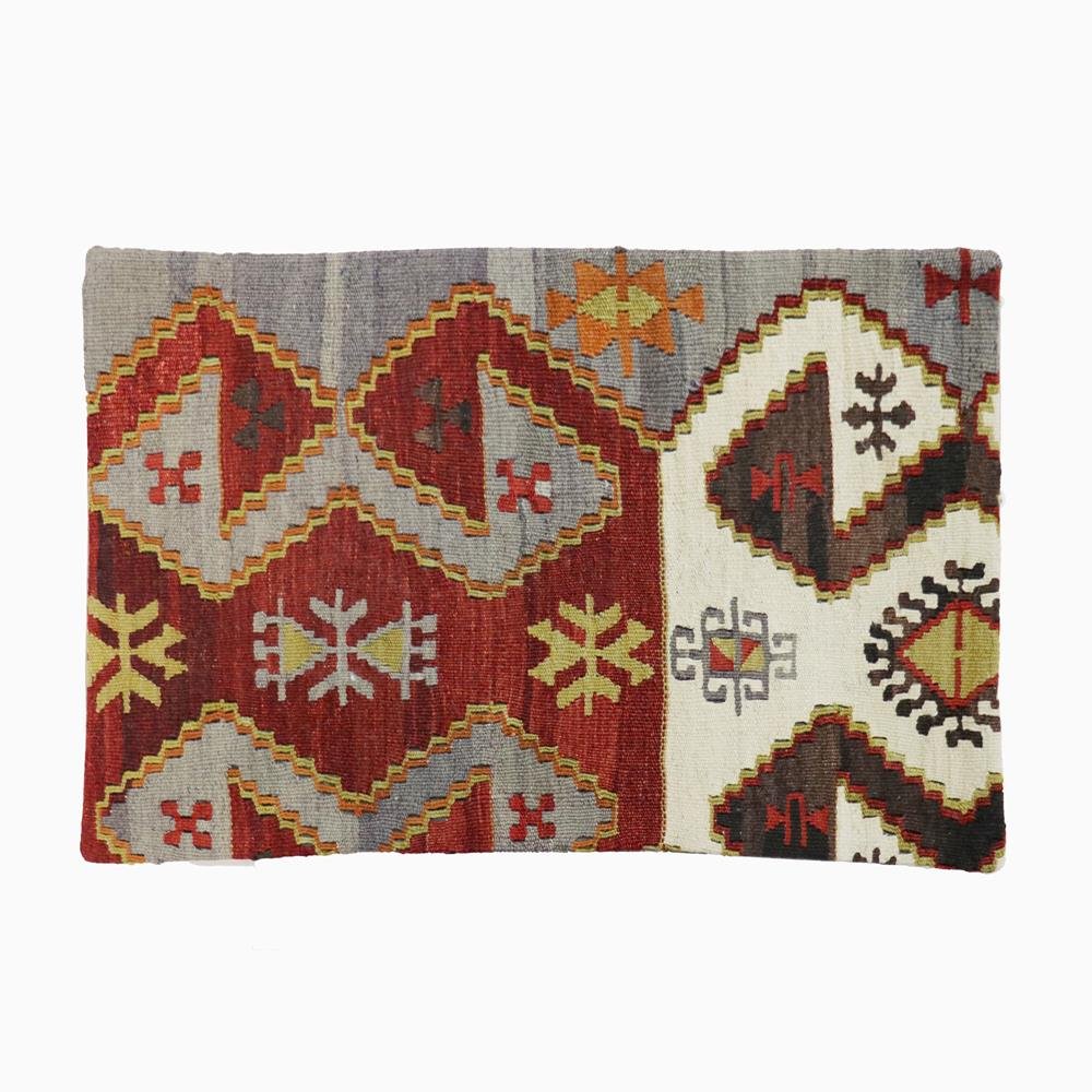 Turkish Vintage Pillow Case, Multicolor