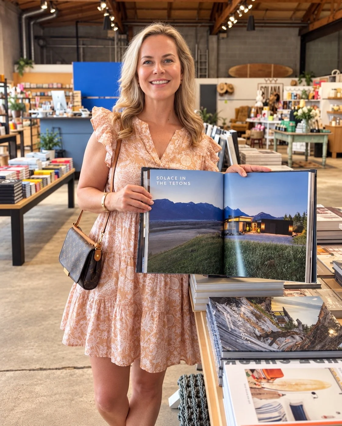 📚There is something surreal about walking into a California design store &amp; unexpectedly discovering my work (in MODERN WEST) sitting right there, amid EPIC design books! What a wonderful surprise at Solo on Cedros in San Diego😍 

⛰️MODERN WEST 