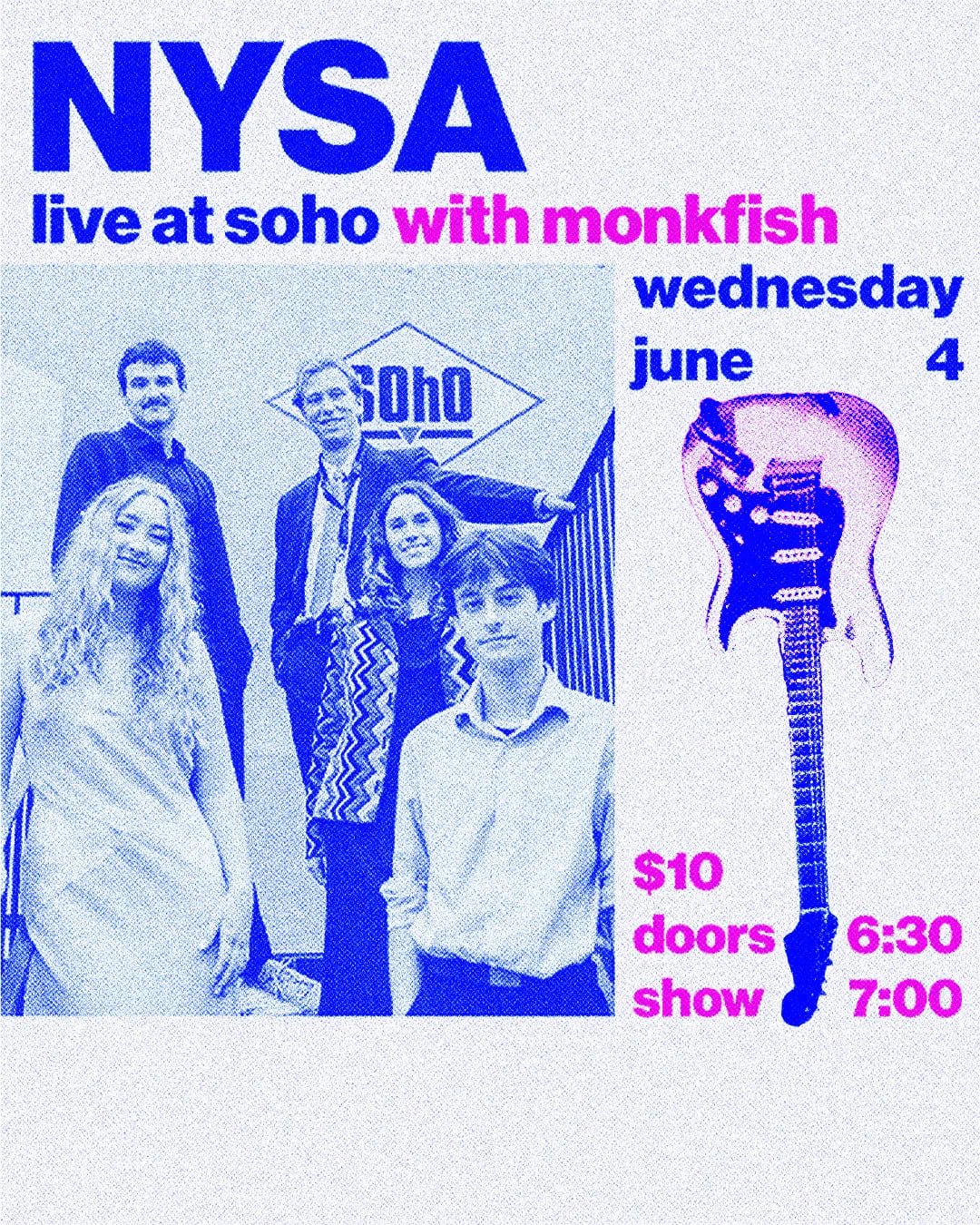 NYSA Jazz Quintet with Monkfish