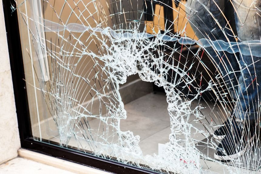 broken windows are a security concern to homes