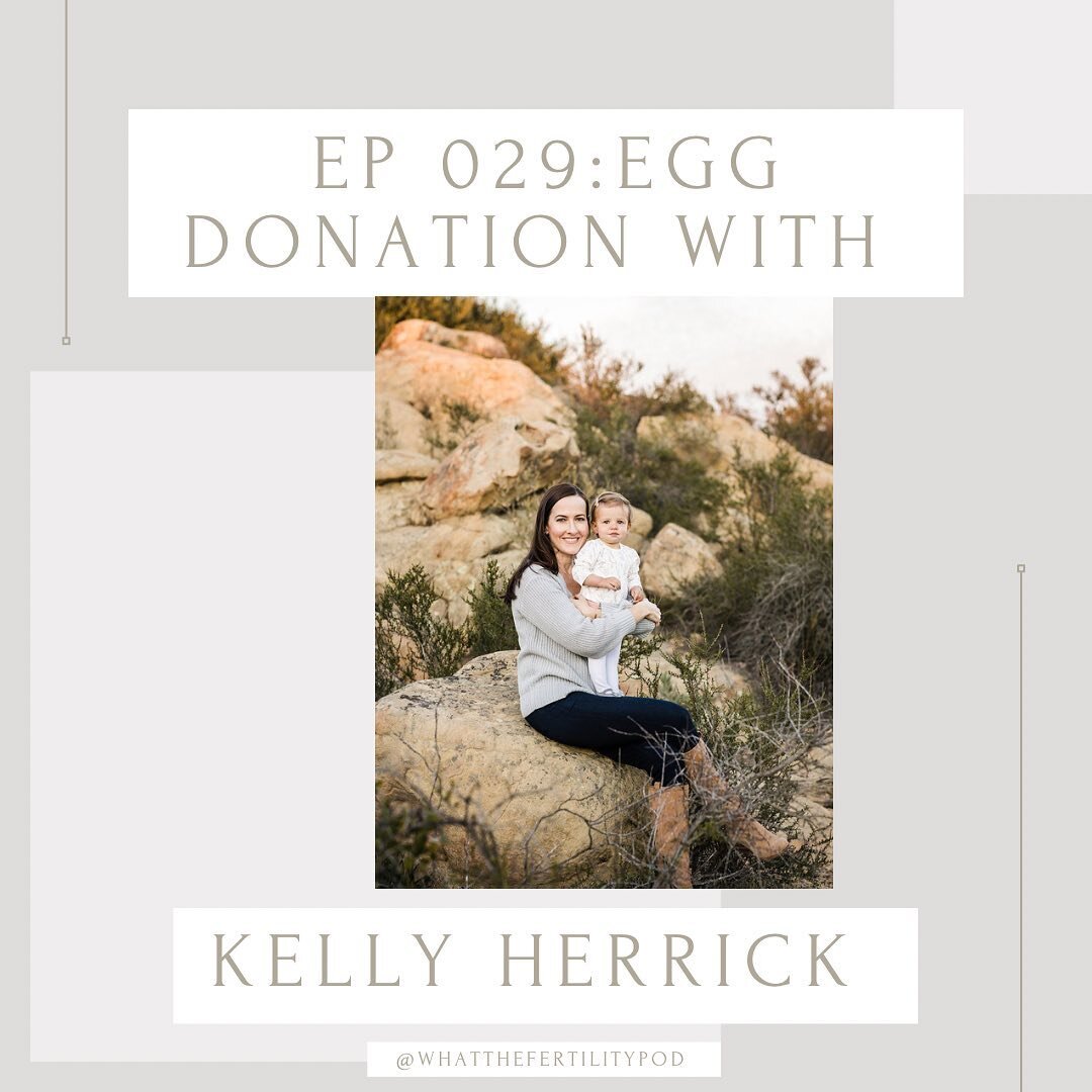 Set your alarms for Monday 🚨We sit down with Kelly Herrick as she talks about her journey with Egg Donation. She brings such hope to women who may be in a similar season. Be sure to check it out! ✨🤍

&bull;In the episode Kelly mentions @definingmum