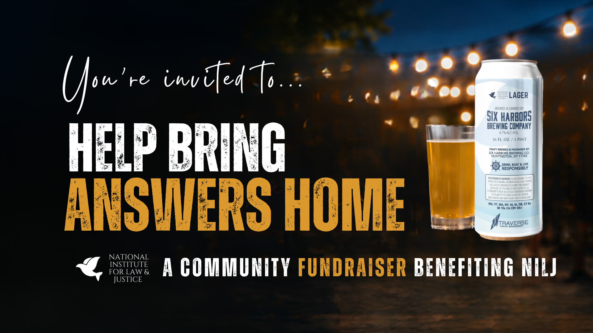 Help Bring Answers Home Fundraiser