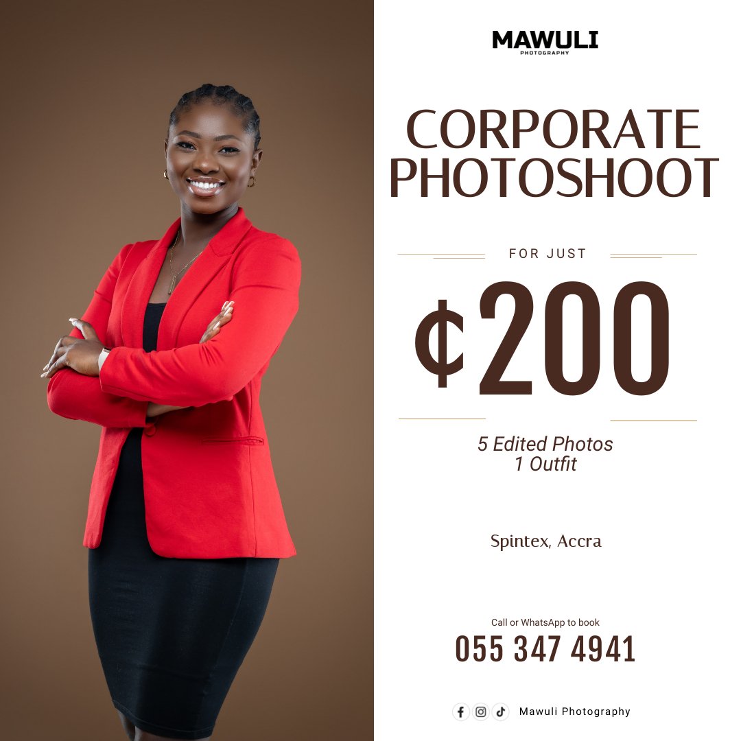 Corporate Photoshoot Promo - Accra, Ghana - Mawuli Photography