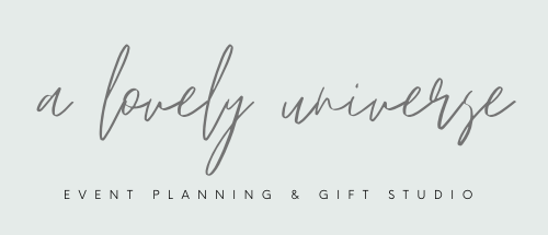 a lovely universe  -    event planning &amp; gift studio