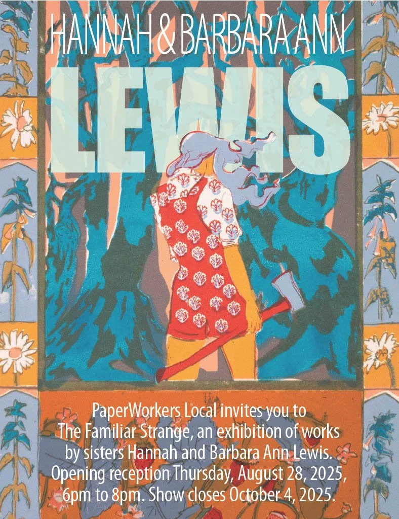Hannah & Barbara Ann Lewis: The Familiar Strange August 28th - October 4th