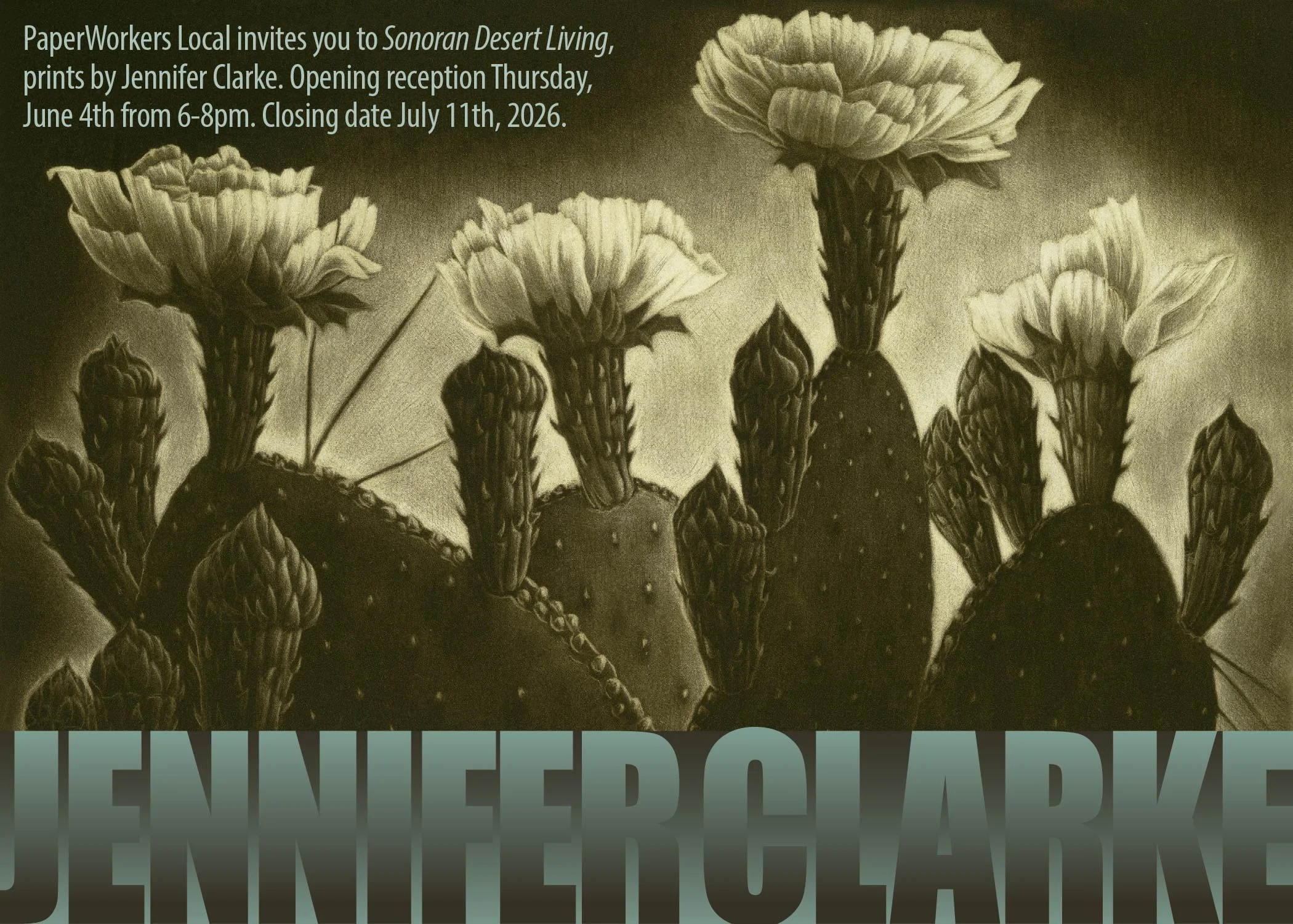 Jennifer Clarke: Sonoran Desert Living (June 4th-July 11th 2026)