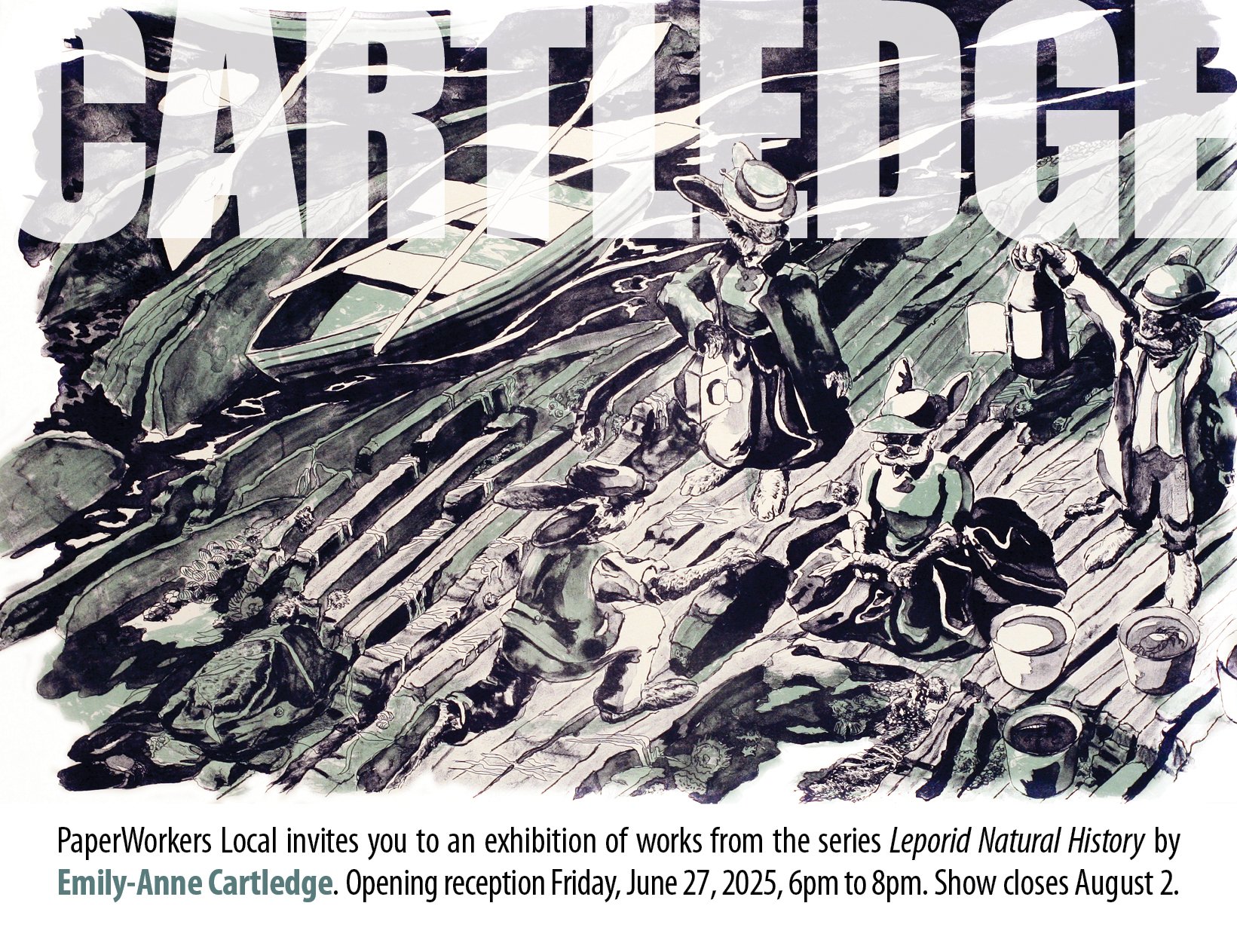 Emily-Anne Cartledge: Leporid Natural History June 27th - August 2nd 2025