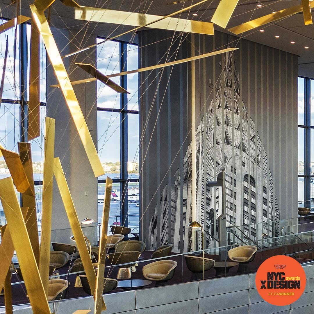 We are incredibly honored that our work at LaGuardia&rsquo;s Atrium Business and Conference Center has been awarded the @nycxdesign @interiordesignmag NYC&rsquo;s Shining Moment prize! 

Thank you @thecindygram and special shoutout to @opticalanimal 