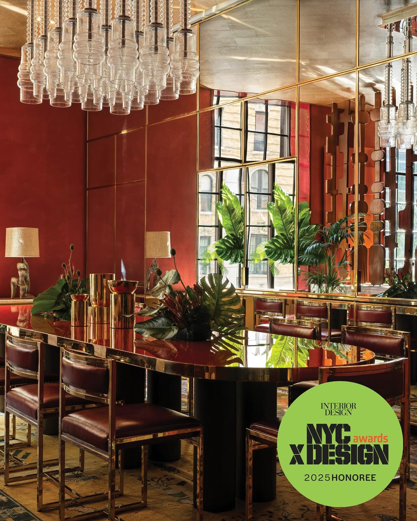 Still buzzing from last night! Thank you @thecindygram for putting on yet another amazing event. Euphoric to be named a design honoree for The Manner Hotel &mdash; huge love to everyone who helped bring this to life! Special thanks to @verenahaller, 
