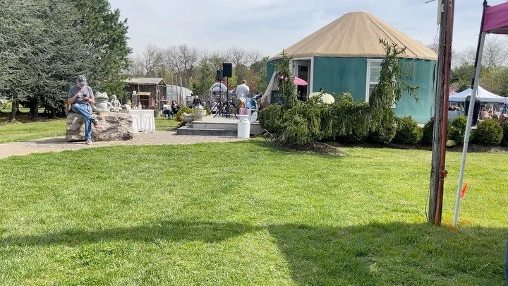 Art In the Garden is here and so is the warm weather and sunshine! Come out and play! 80+ vendors and from what I can see from my booth there is QUITE the variety of goods being sold. 

@calgogardens 
462 Adelphia Road
#freeholdnj 

#calgogardens #mo