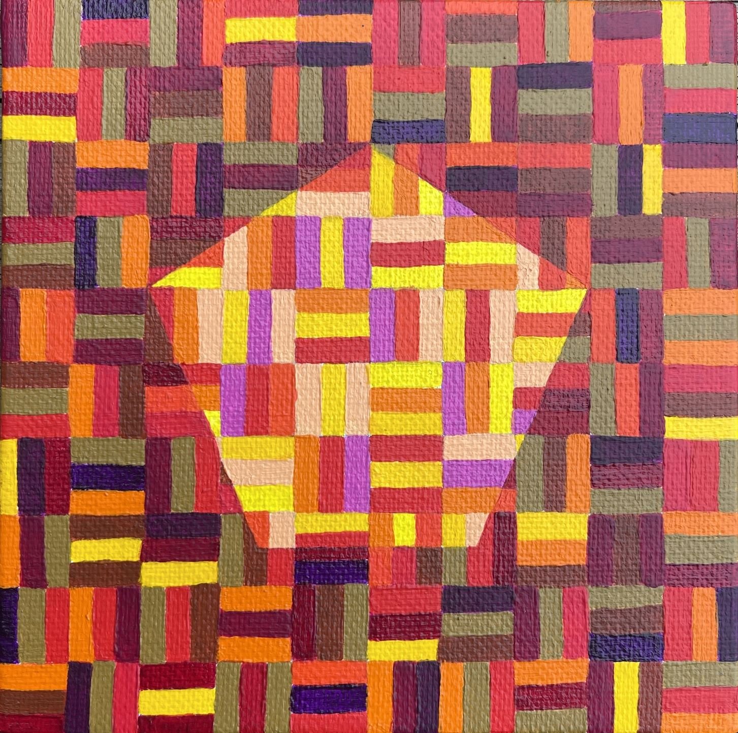 #5
5" x 5"
Acrylic on canvas panel