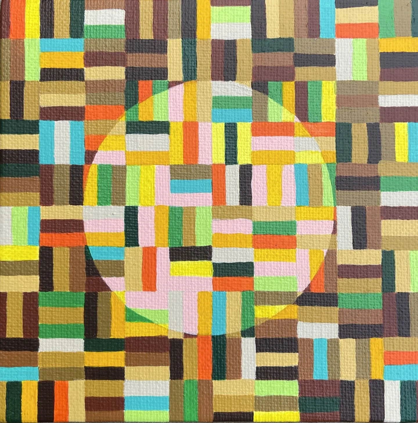 #1
5" x 5"
Acrylic on canvas panel