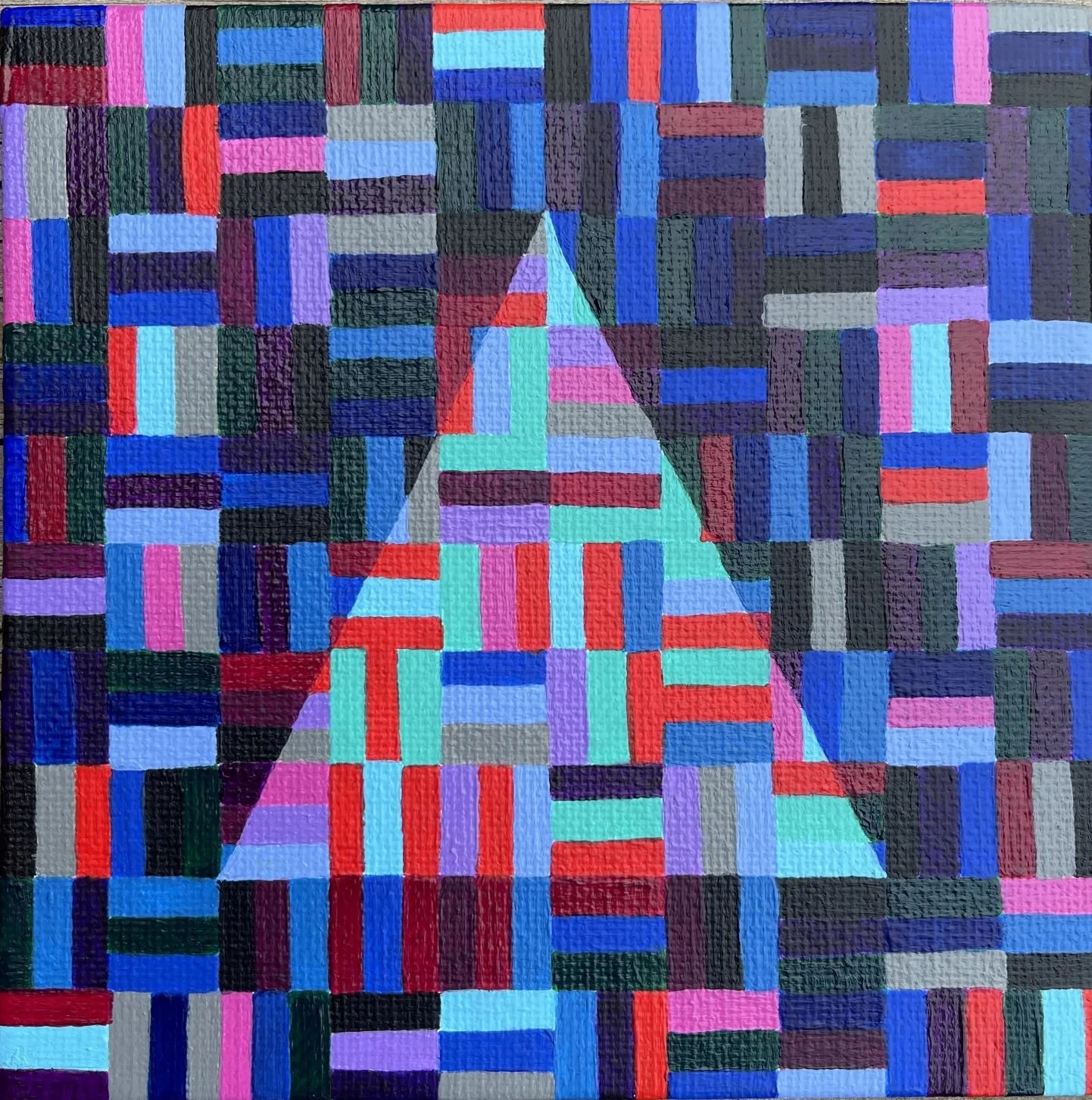 #3
5" x 5"
Acrylic on canvas panel