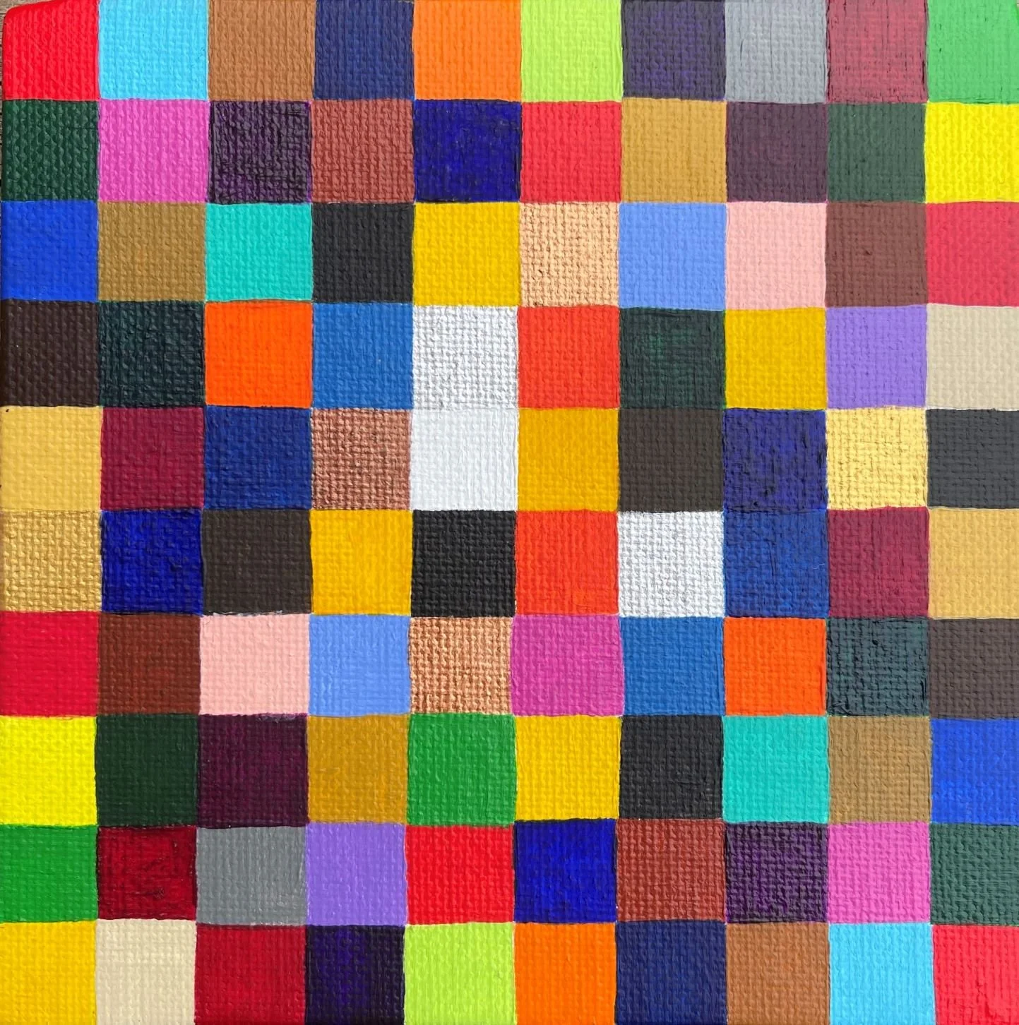 #0
5" x 5"
Acrylic on canvas panel