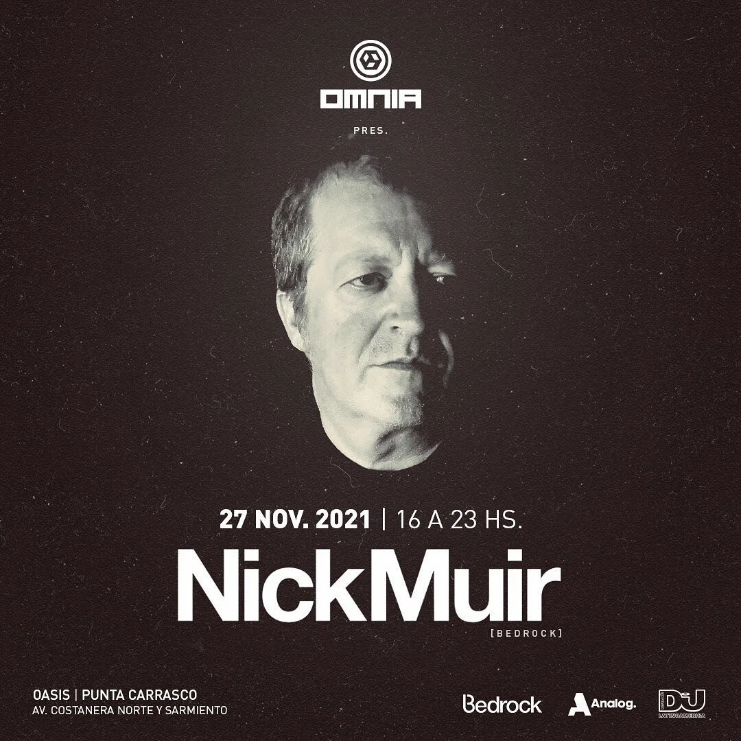 ◾️NICK MUIR
Buenos Aires, SAB 27 de NOV en el Oasis de Punta Carrasco, 16 a 23, open air 🌿🌝.

Conoce un poco m&aacute;s sobre Nick Muir.
Deslizando hacia la ➡️ podr&aacute;s encontrar m&aacute;s material sobre Nick.

◾️EVENT INFO &gt;
S&aacute;bado