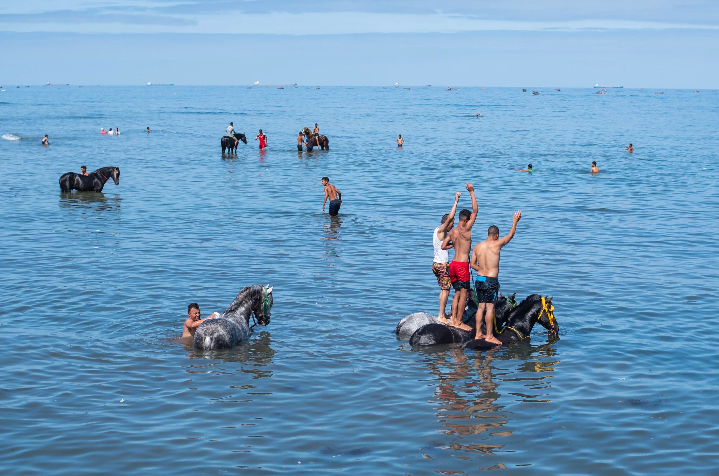 Horse beach Morocco swiming-11.jpg