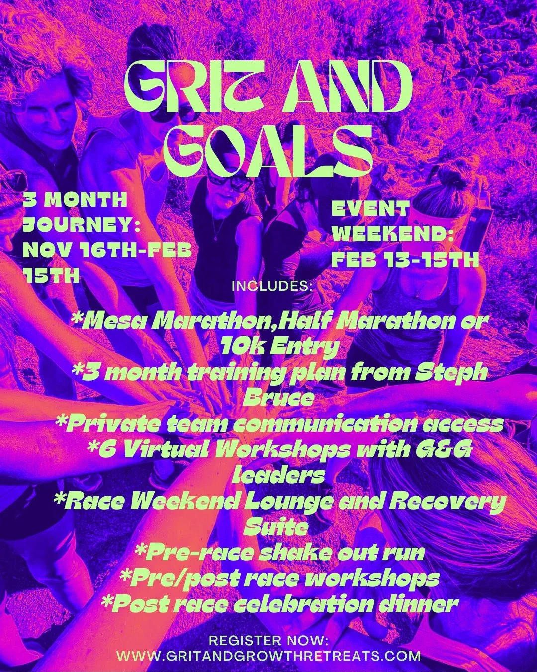 Grit & Goals 2026 Mesa Marathon ALL Inclusive Experience