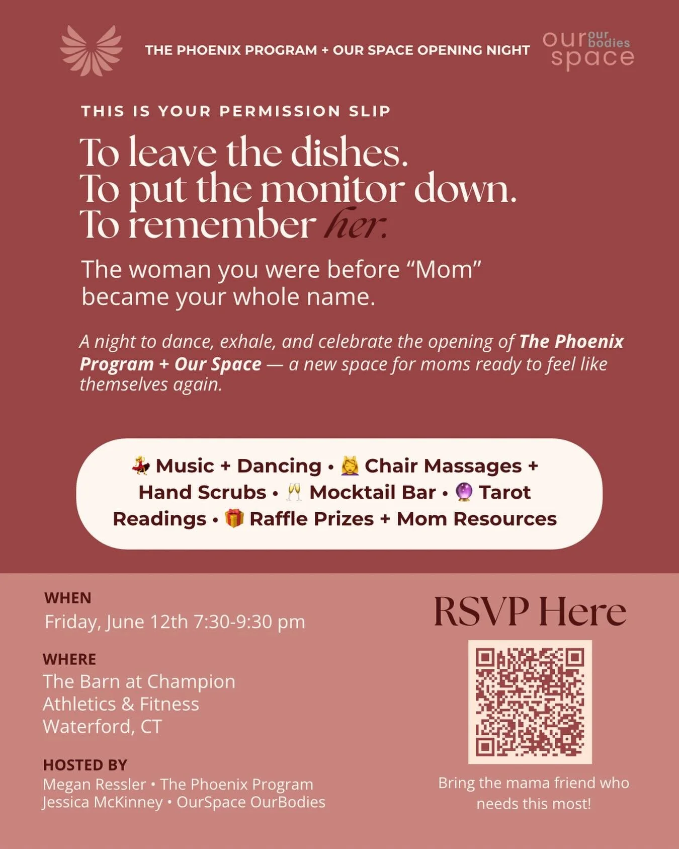 Mama&rsquo;s, I see you have been super busy - super moming it this spring. 

It&rsquo;s time to carve out some time just for you! To relax, destress, and spend time with other incredible moms. 

Just 2 weeks away!! Make sure you get your tickets wit