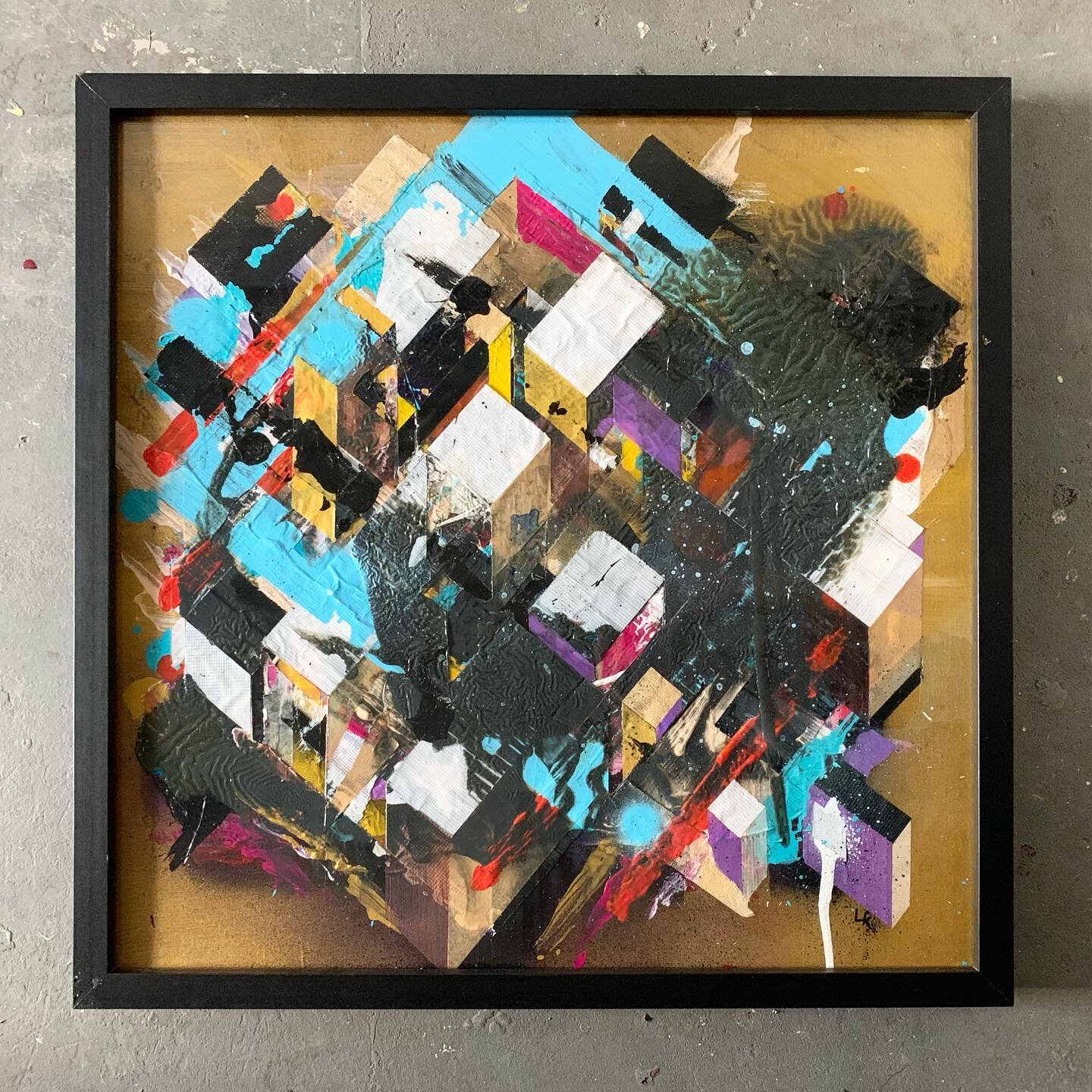 Finished and framed #51 #newfinishedwork #abstractmixedmedia #abstractart #art #contemporaryart #abstract #painting #abstractpainting #modernart #artwork #artgallery #instaart #artistsoninstagram #fineart #artoftheday #acrylicpainting #abstractartist