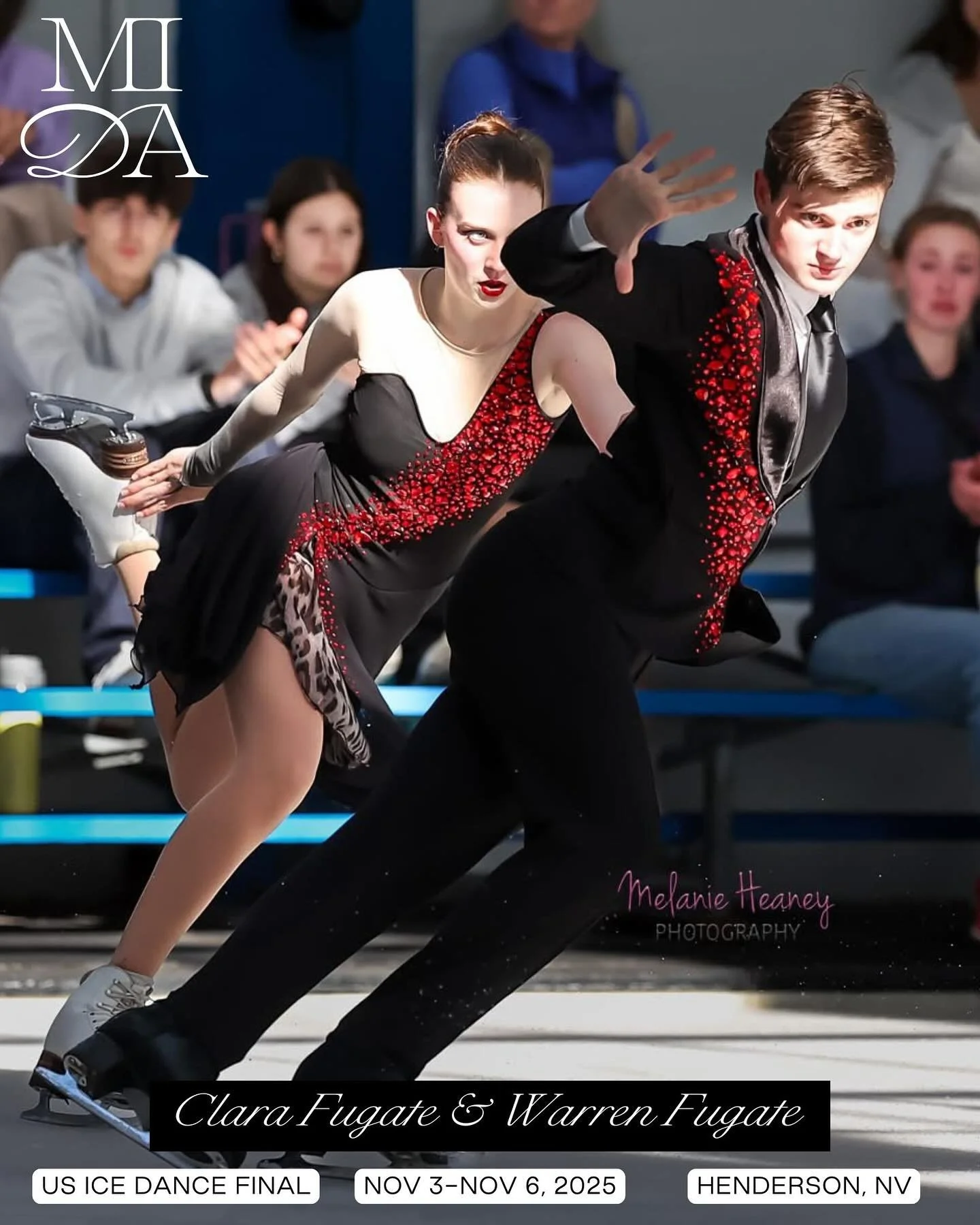 .
.
~Clara Fugate &amp; Warren Fugate~
&bull; U.S. Ice Dance Final
&bull; November 3-6, 2025

#usfigureskating #midacanton #icedance 📸: @mheaneyphoto
