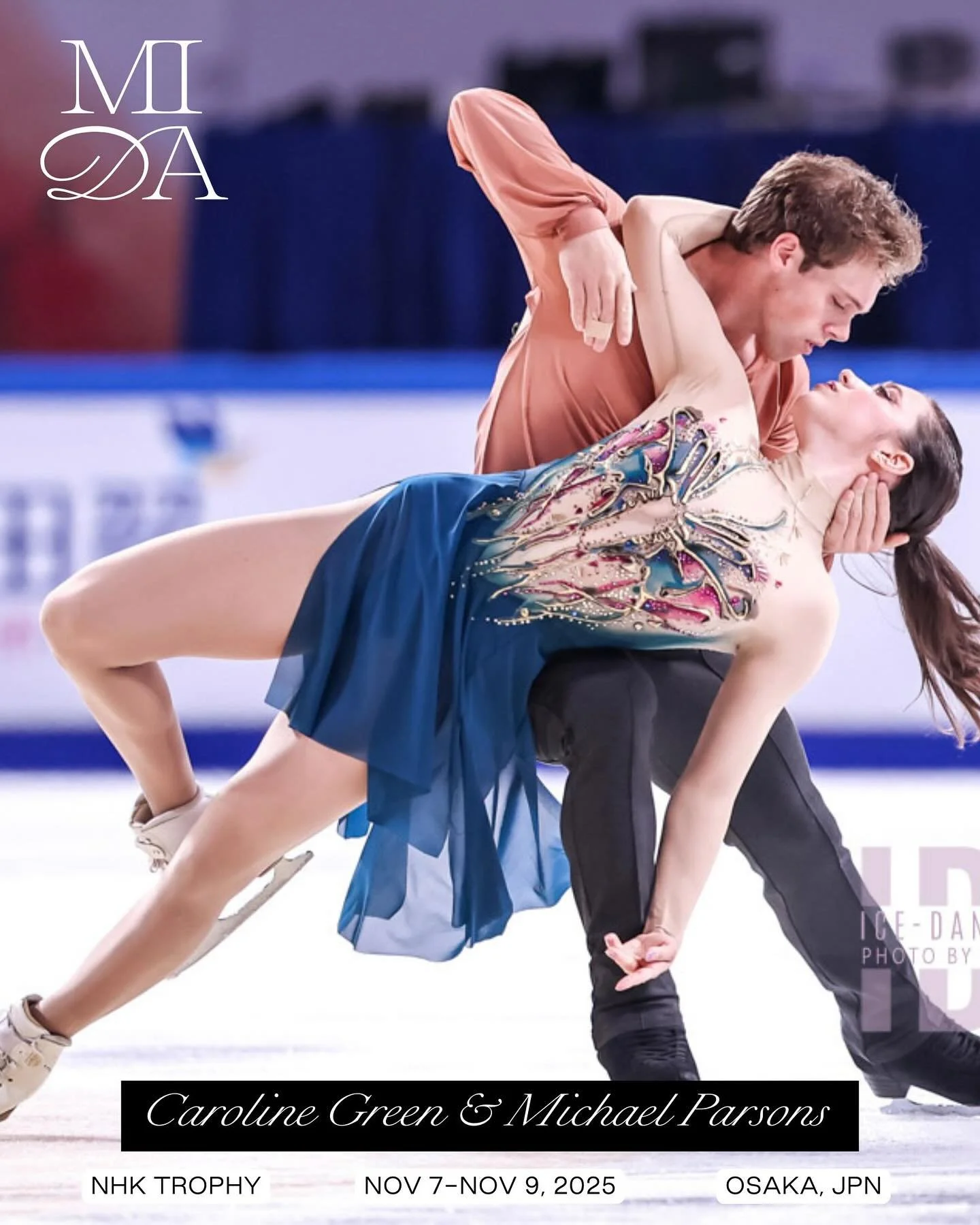.
.
~Caroline Green &amp; Michael Parsons~
&bull; NHK Trophy
&bull; November 7-9, 2025

#isufigureskating #usfigureskating #gpfigure #midacanton #icedance 📸: @icedancecom