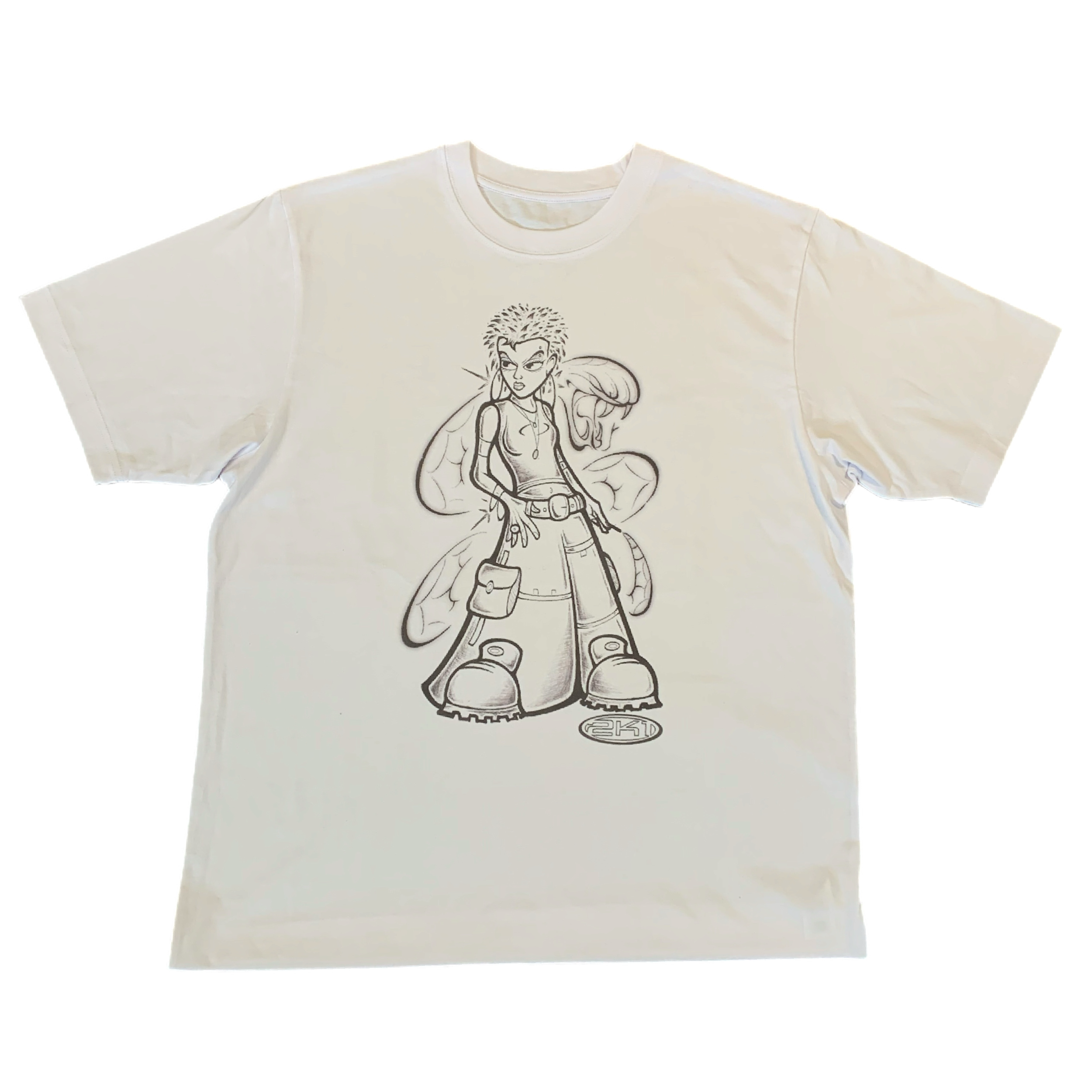 Snake Tee White