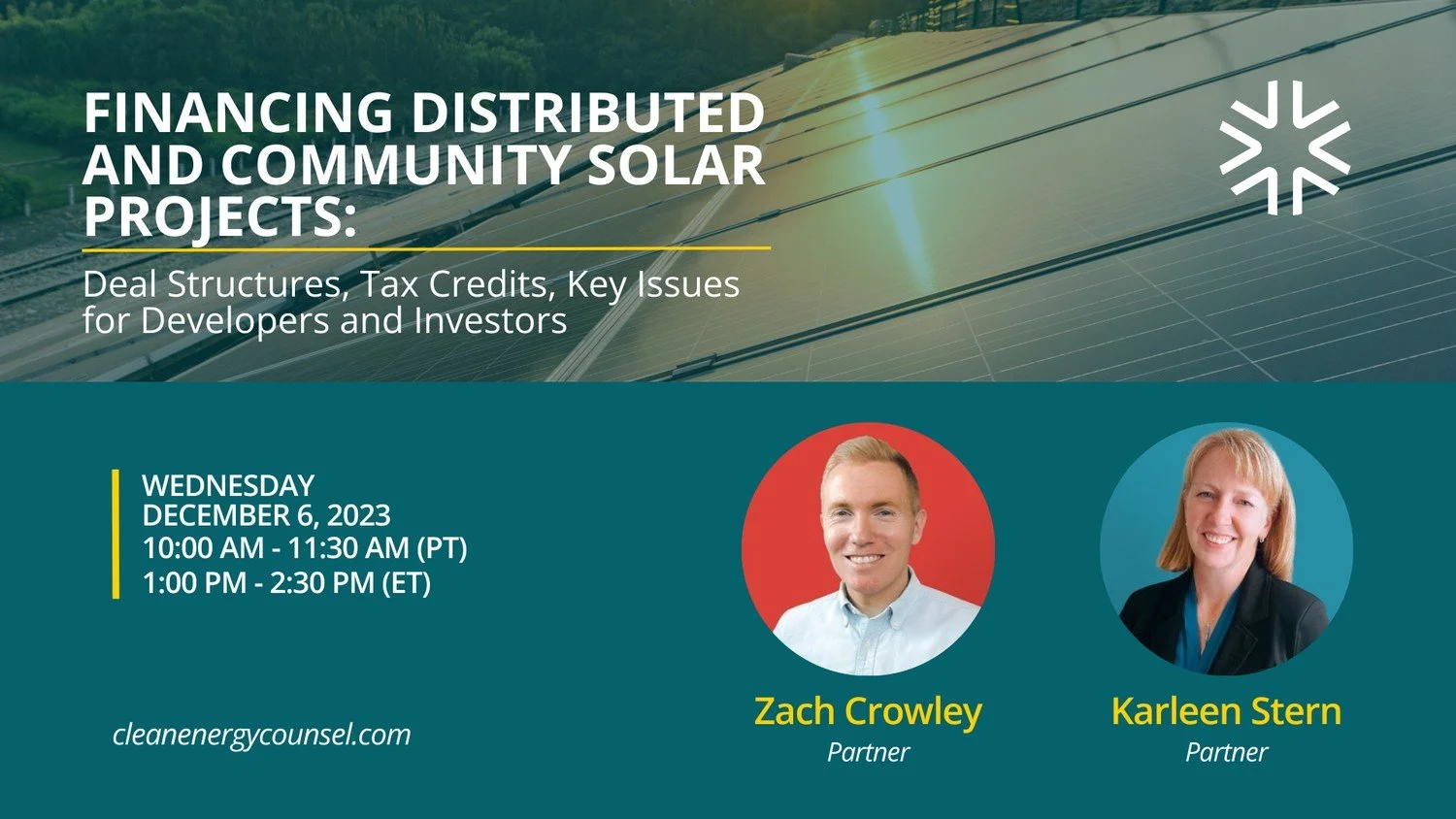 Financing Distributed and Community Solar Projects