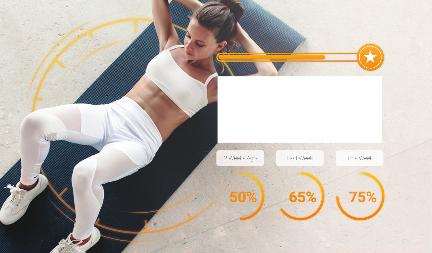 Online strength training program accessible from anywhere