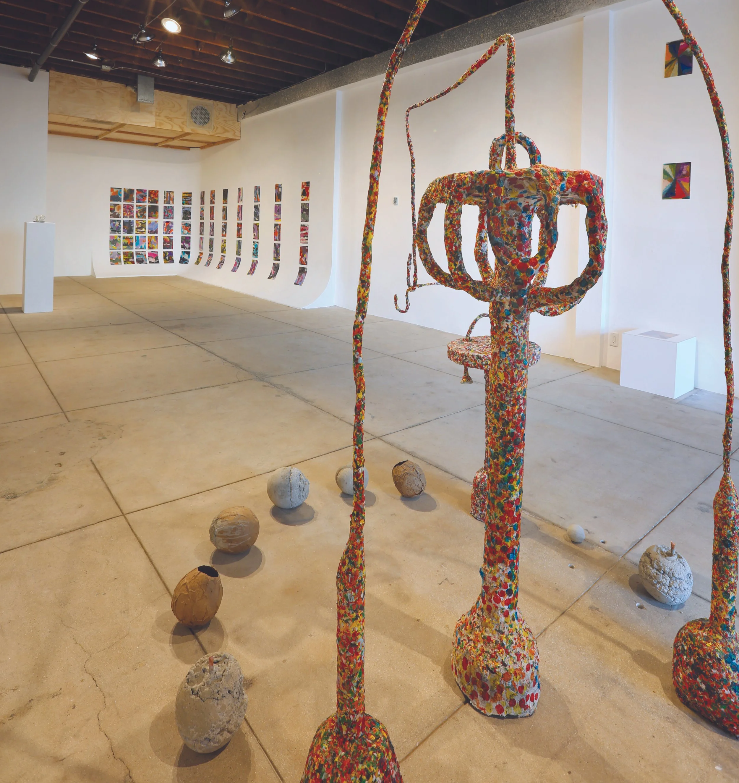 bent sun . Talya Petrillo, Frantz Jean-Baptiste, Trey Ross. April 11 - May 16, 2026. Spring. Group Exhibition.