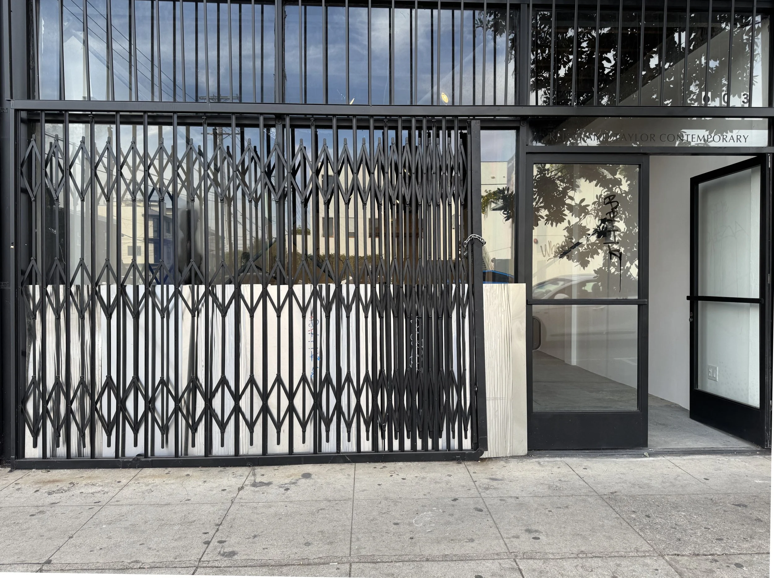 Solomon Rousseau. Untitled (2026). Steel sheets. [Phase 3/ Noon.]