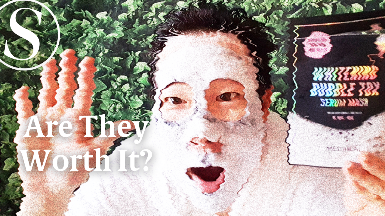 Here's Why You Should Try Korean Bubble Sheet Face Masks