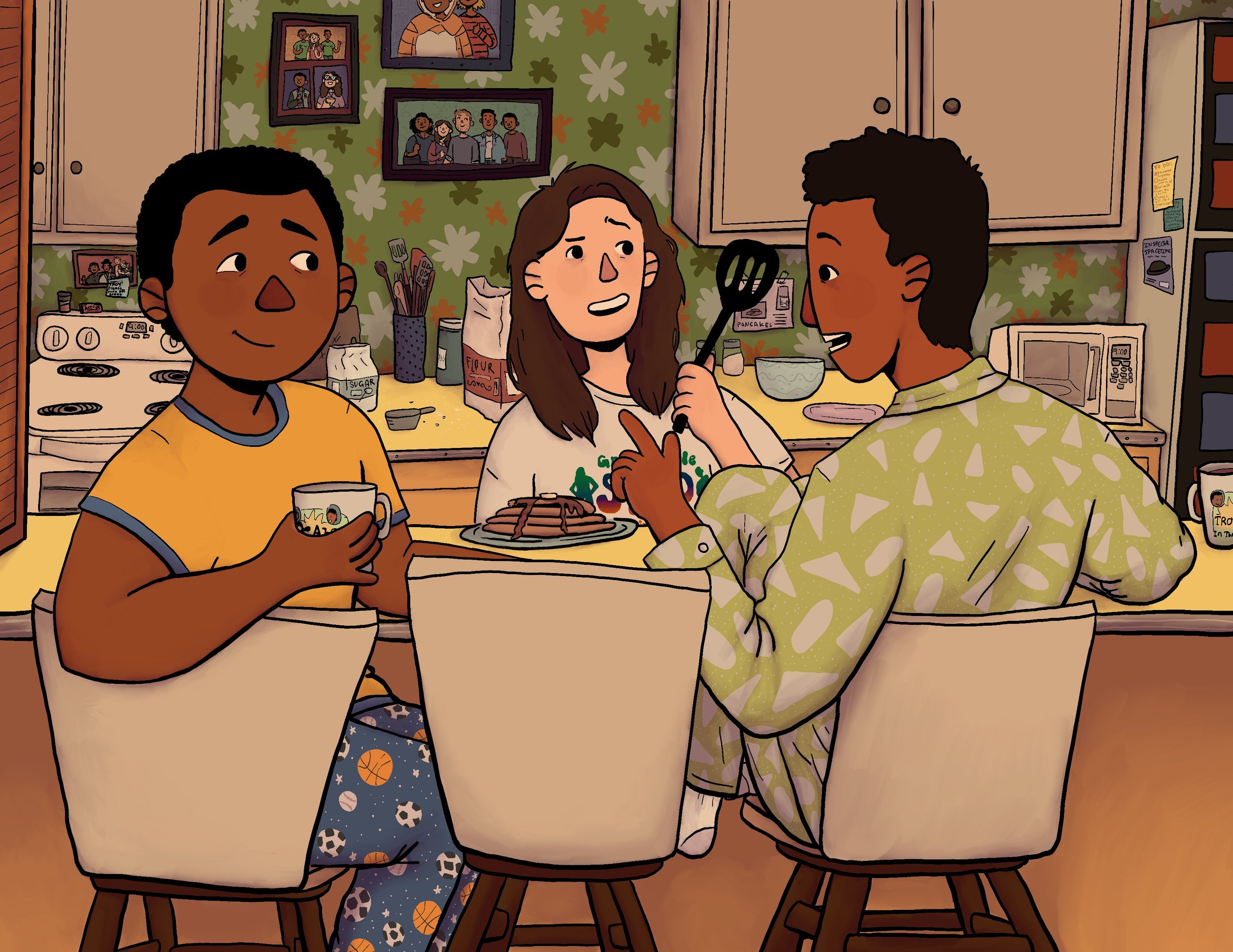 fan-made art for the TV show Community