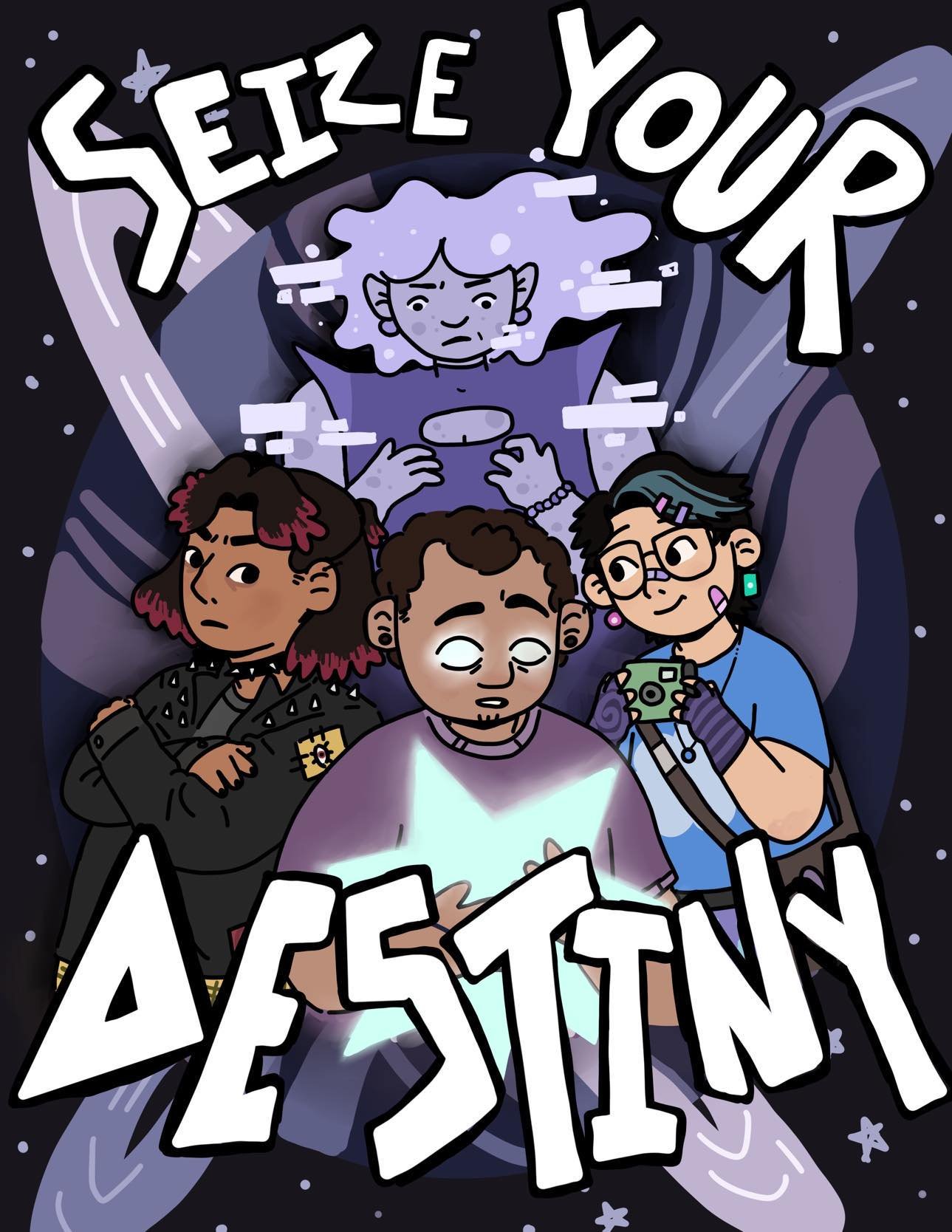 Seize Your Destiny Concept Poster (for a future comic, in early development stages at the moment!)