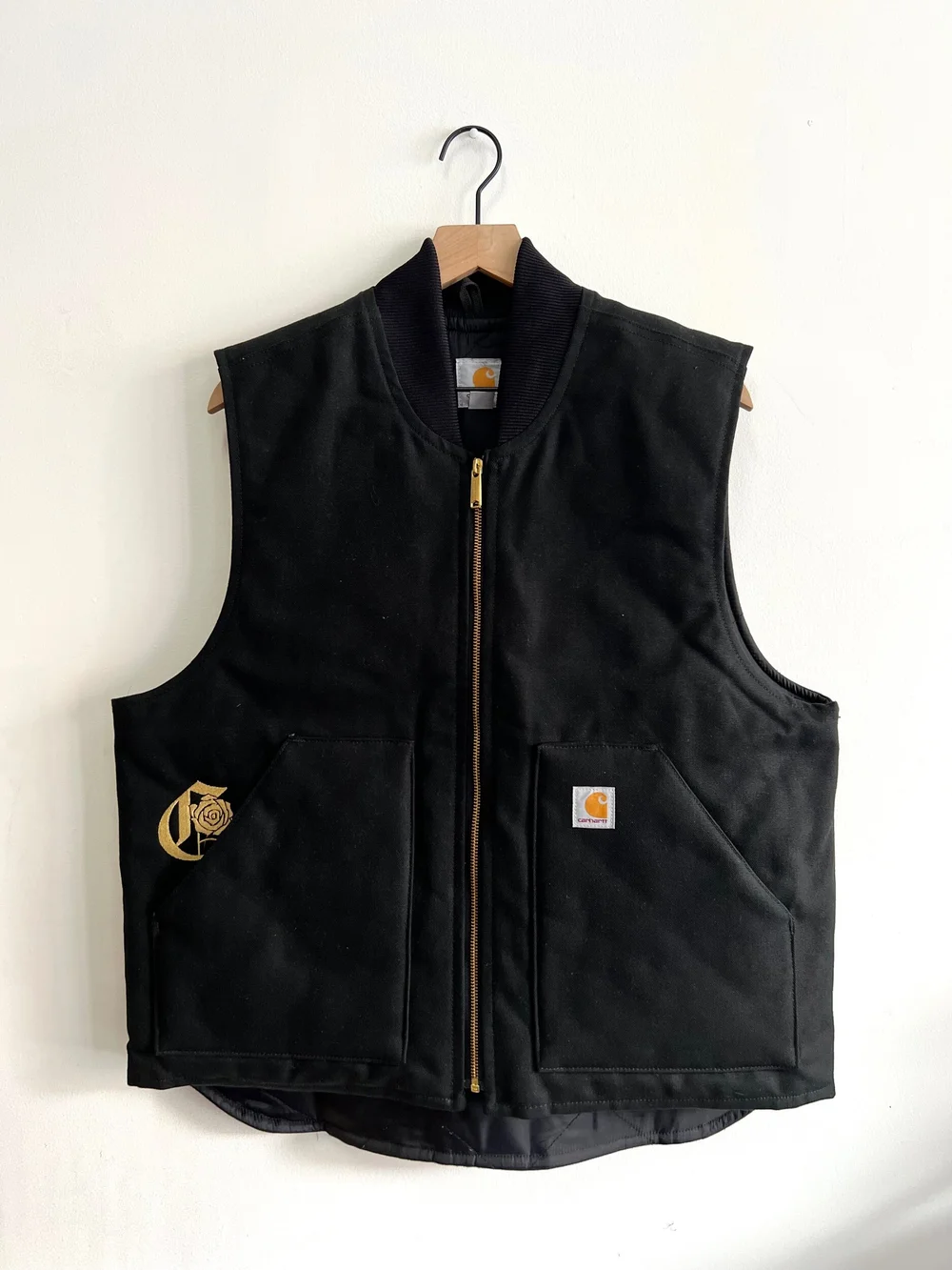 Carhartt × Gangsters Buy Flowers ダックベスト GBF Carhartt Vest (size large) — GANGSTERS BUY FLOWERS