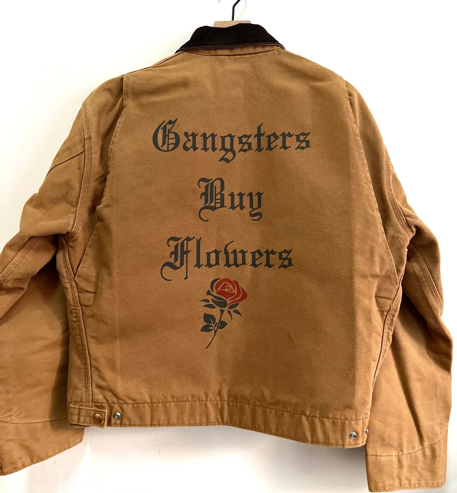 GBF (1 of 1) Vintage Carhartt Jacket (Large) — GANGSTERS BUY FLOWERS