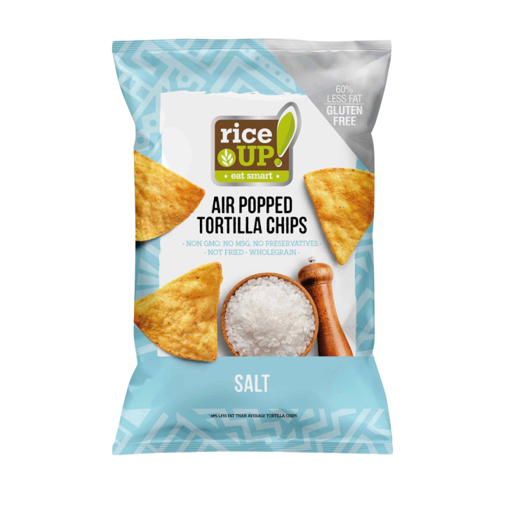 Rice UP! Popped Tortilla Chips, Salt
