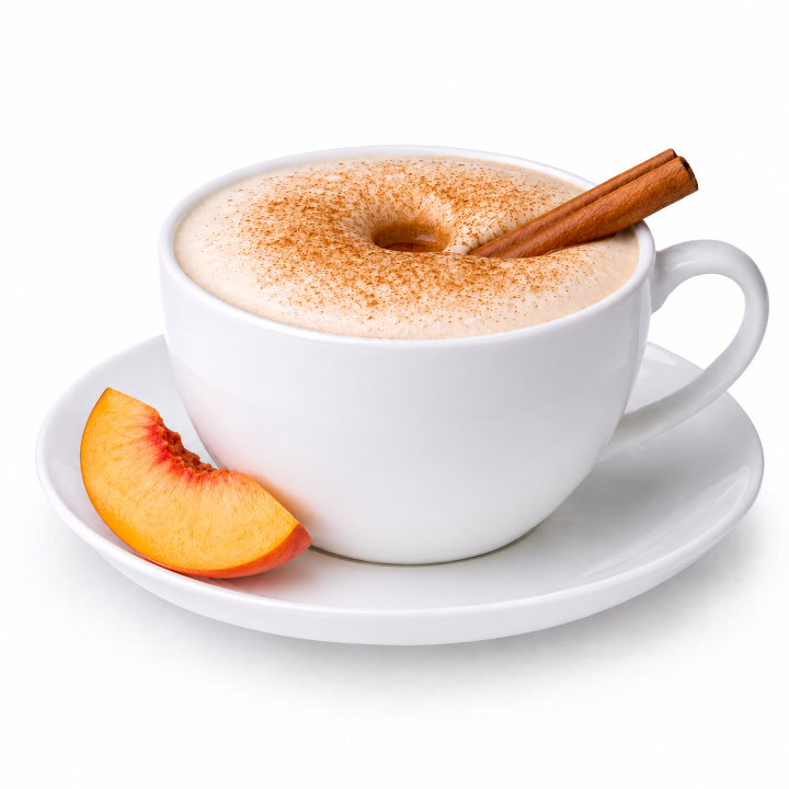 Peach Chai Latte
