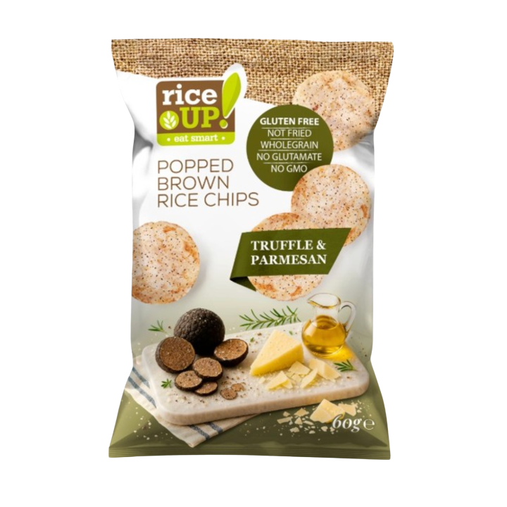 Rice UP! Brown Rice Chips, Truffle & Parmesan