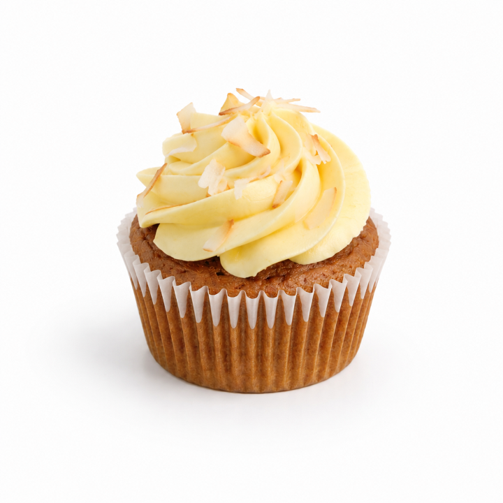 Pineapple Coconut Cupcake V GF