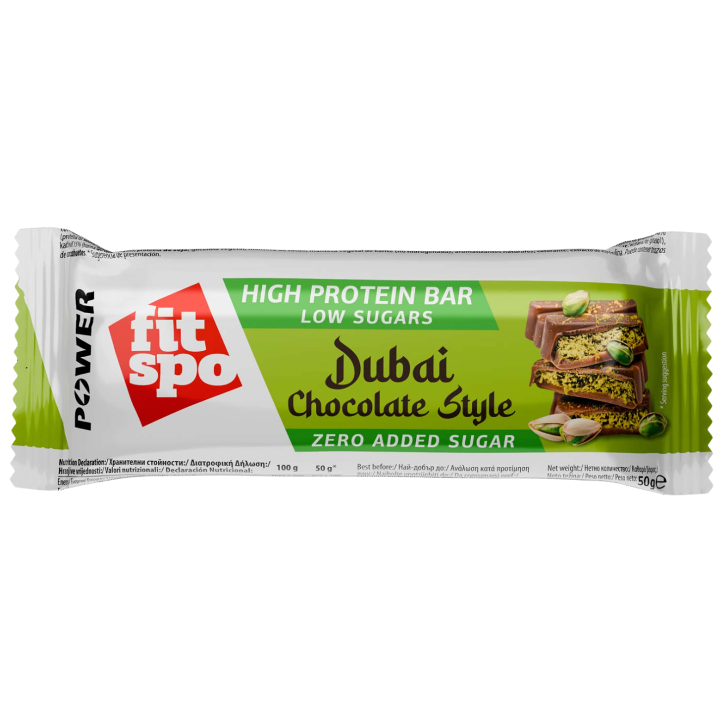 FitSpo Power 30% protein, Dubai Chocolate Style
