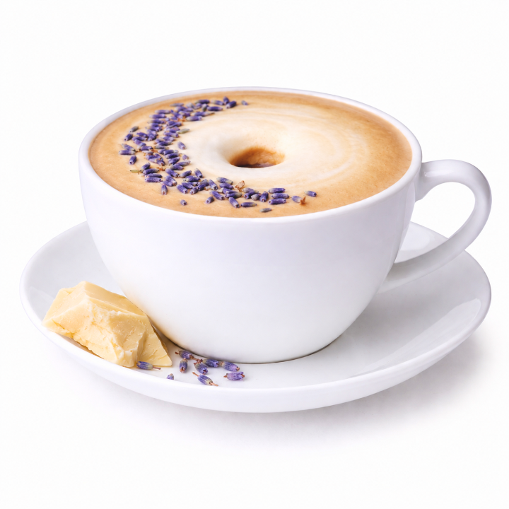White Chocolate Lavender Latte